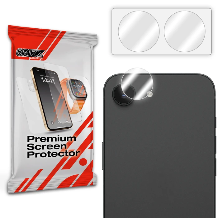 GrizzGlass HybridGlass Camera Apple iPhone 17e / 16e