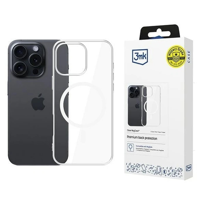 3MK Clear MagCase Apple iPhone 16 Pro Max