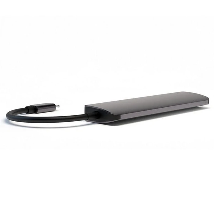 4smarts HUB 6in1 DeX Function 2xUSB-A 3.0 / USB-C / HDMI / SD / MicroSD gray