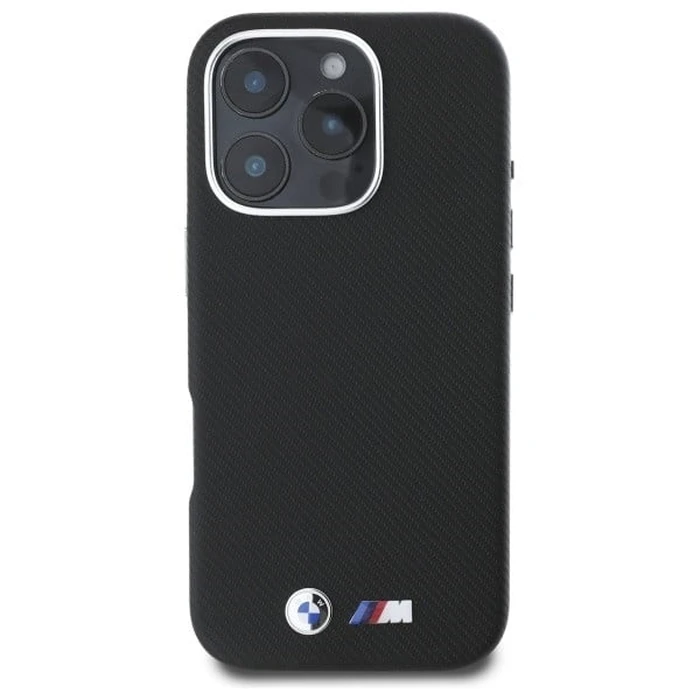 BMW Apple iPhone 16 Pro Max hardcase M Edition Kevlar wrapped metal black