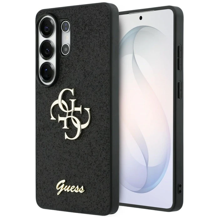 Guess Fixed Glitter Big 4G Metal Logo Samsung Galaxy S26 Ultra black
