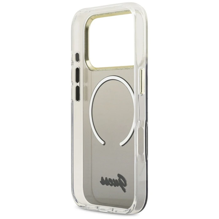 Guess IML Gradient Script Metal MagSafe Apple iPhone 17 Pro black