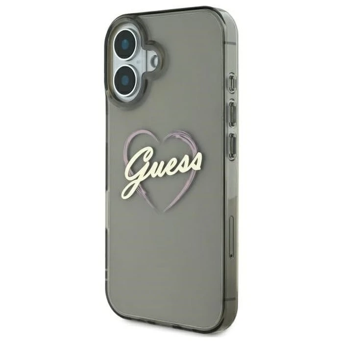 Guess Apple iPhone 16 Plus hardcase IML Heart black