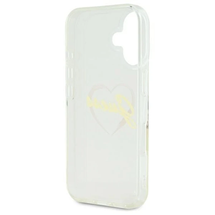 Guess Apple iPhone 16 plus hardcase IML Heart clear