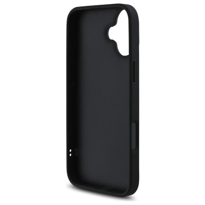 Guess Apple iPhone 16 Plus hardcase Quilted Metal Logo black