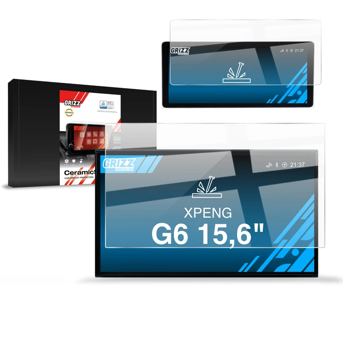 Ceramic GrizzGlass CarDisplay XPENG G6 15,6" (2025-2026) [2in1]