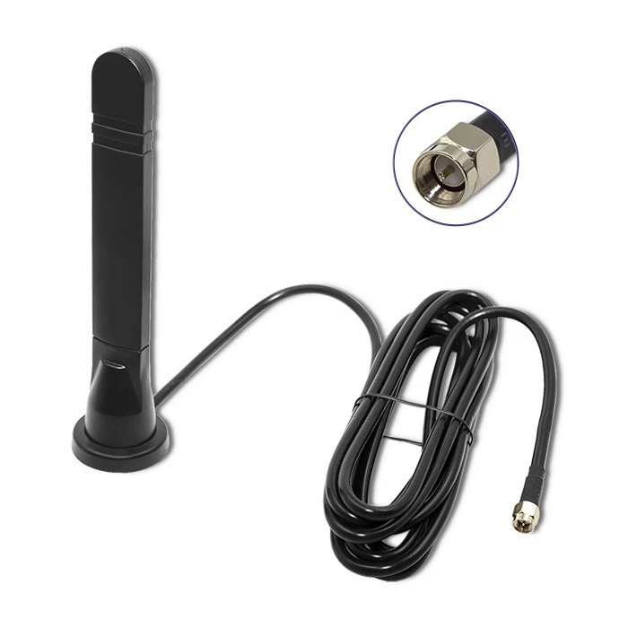 Κεραία WiFi Qoltec 5G LTE omnidirectional DUAL, 8 dBi, indoor