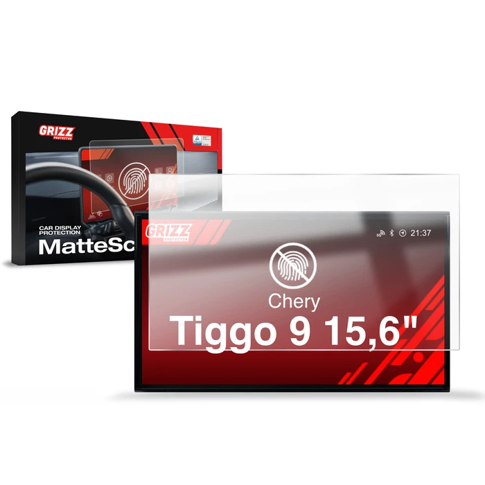 Matte GrizzGlass CarDisplay Protection Chery Tiggo 9 15,6" (2025-2026)