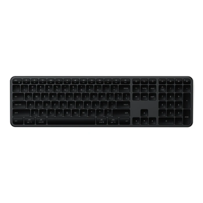 Satechi Slim EX3 Wireless Bluetooth Keyboard for Three Devices with Mac/Windows Mode Switch (space black)