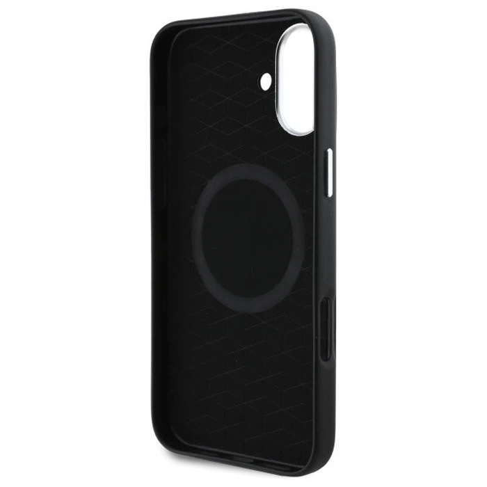 BMW Apple iPhone 16 hardcase M Smooth Full Wrapped Metal MagSafe black
