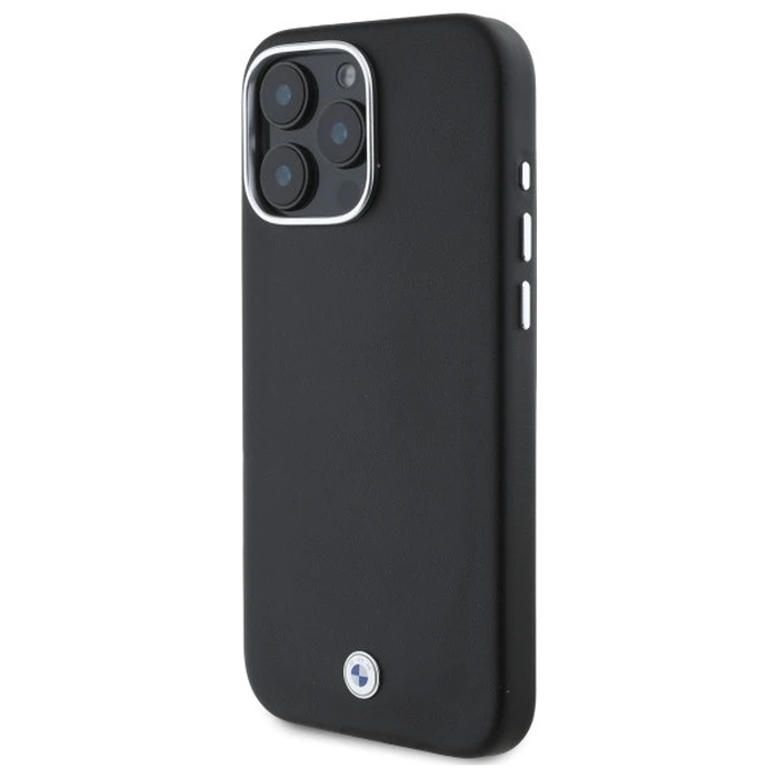 BMW Apple iPhone 16 Pro Max hardcase Sign Full Wrapped Metal MagSafe black