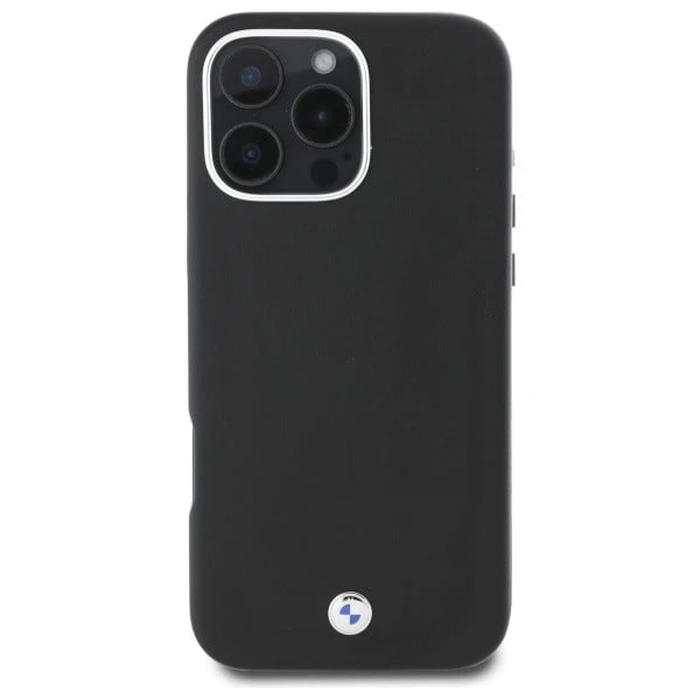 BMW Apple iPhone 16 Pro Max hardcase Sign Full Wrapped Metal MagSafe black