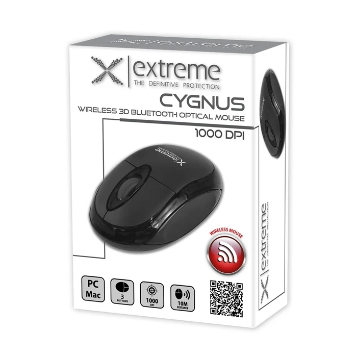 Ποντίκι Ασύρματο Esperanza Bluetooth Optical 3d Cyngus Black