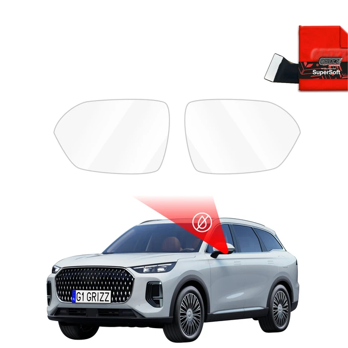 GrizzGlass ZeroDrop Rain-repellent mirror film Chery Tiggo 9 (2025-2026)