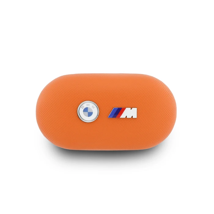 BMW M Metal Logo Wireless in-ear headphones Bluetooth TWS ENC orange