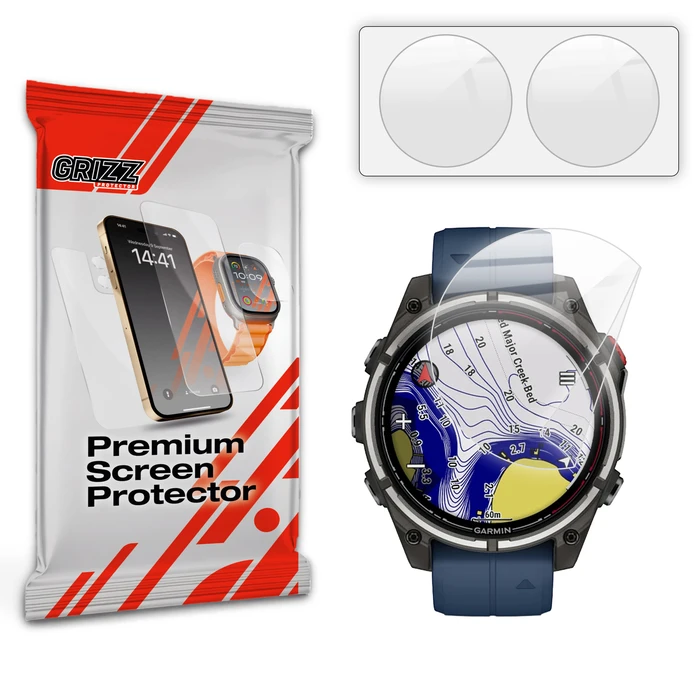 GrizzGlass CeramicFilm Garmin quatix 8 Pro