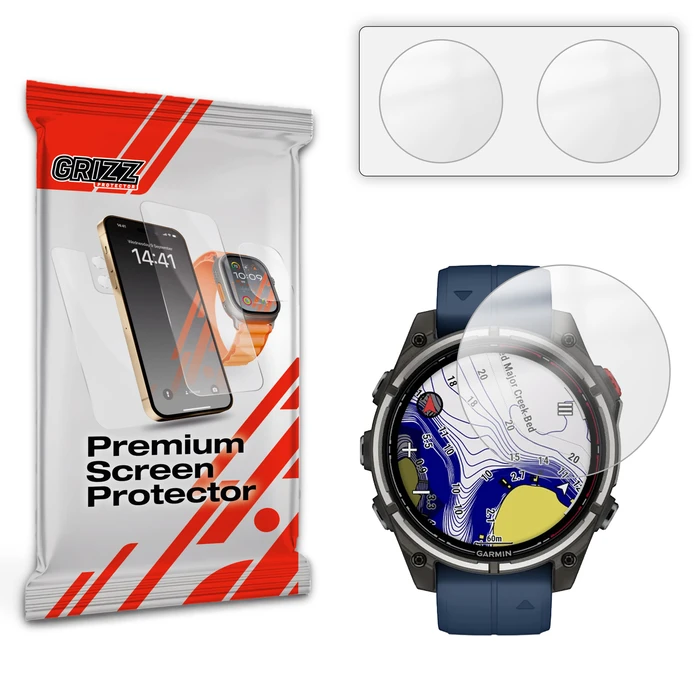 GrizzGlass PaperScreen Garmin quatix 8 Pro