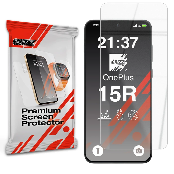 GrizzGlass HybridGlass OnePlus 15R
