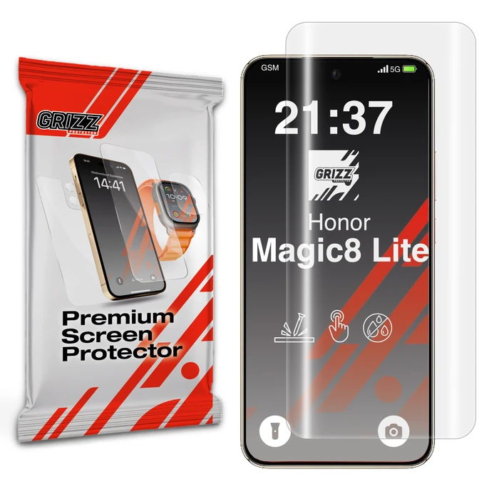 GrizzGlass Hydrofilm Honor Magic8 Lite
