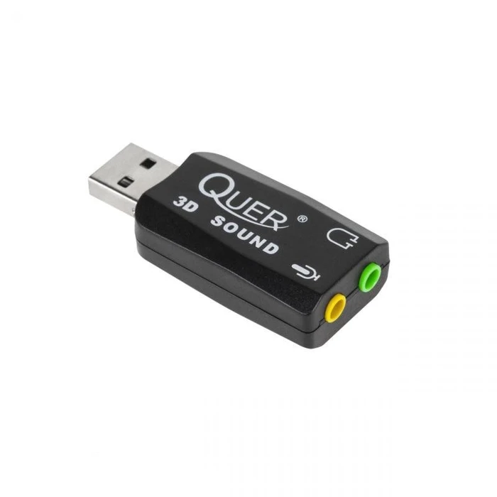 Κάρτα Ήχου Quer Εξωτερική USB 2.0