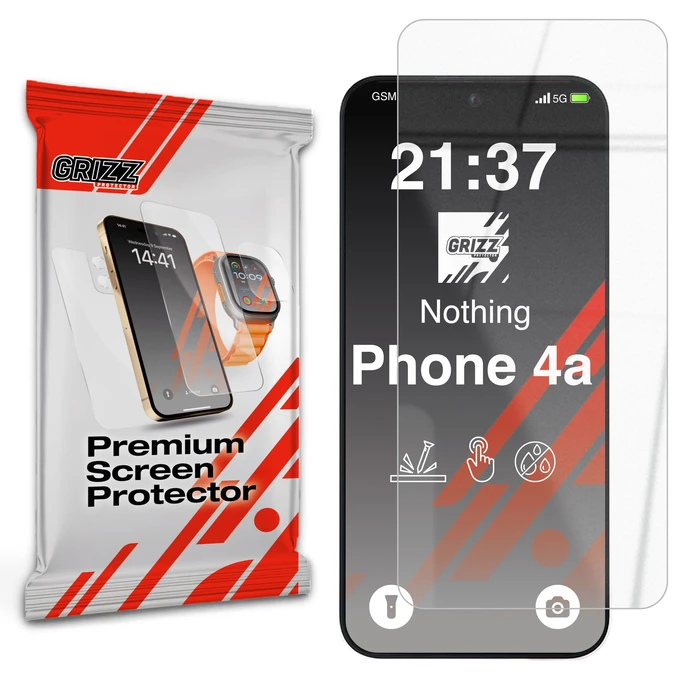 GrizzGlass HybridGlass Nothing Phone 4a
