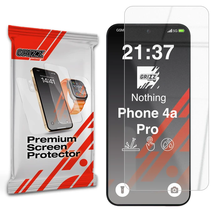 GrizzGlass HybridGlass Nothing Phone 4a Pro