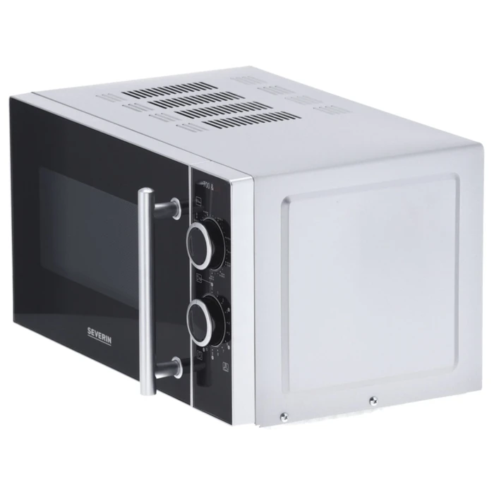 Severin MW 7771 Φούρνος Μικροκυμάτων 20L Μαύρο/Ασημί με Grill