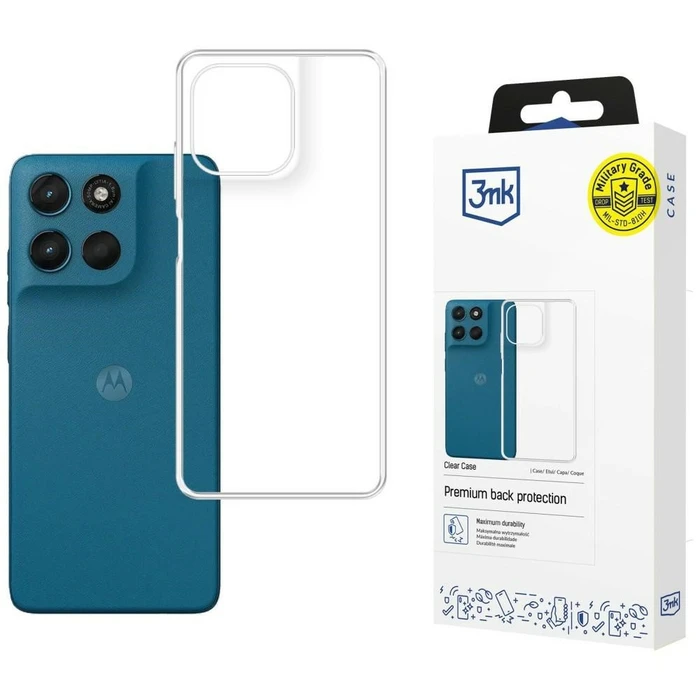 3MK Clear Case Motorola Moto G57 Power