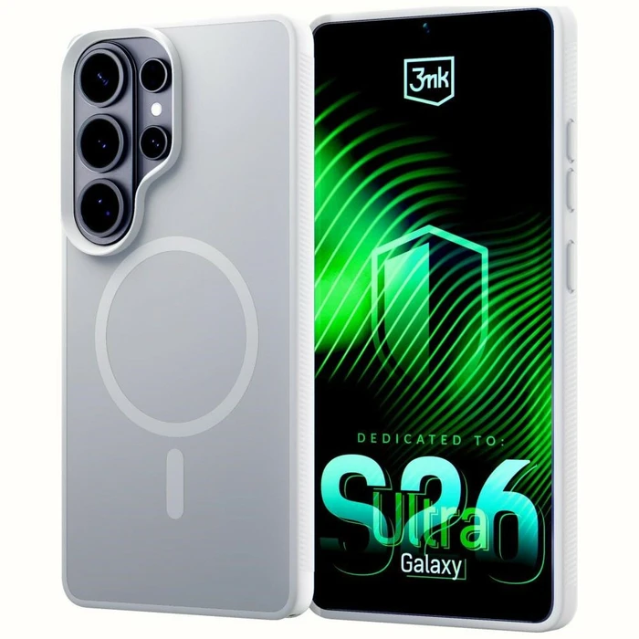 3MK Smoke MagCase Samsung Galaxy S26 Ultra white