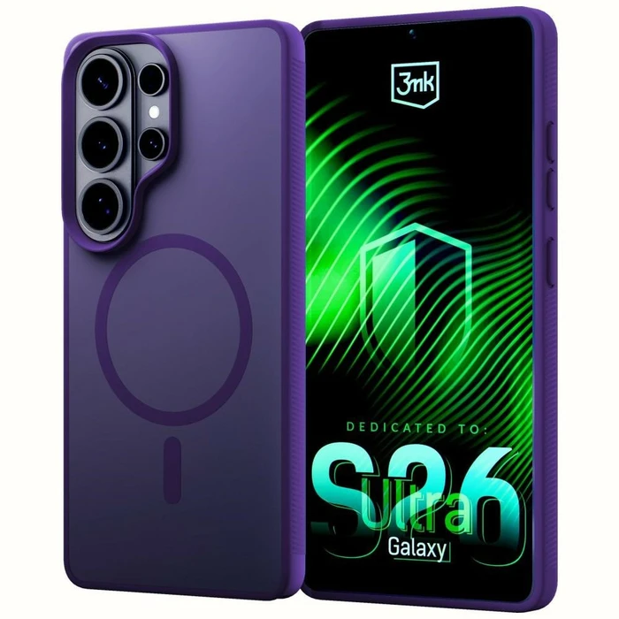 3MK Smoke MagCase Samsung Galaxy S26 Ultra purple