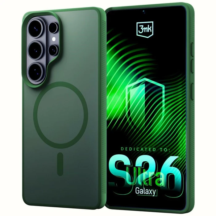 3MK Smoke MagCase Samsung Galaxy S26 Ultra green