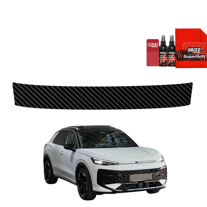 GrizzGlass BodyShield Carbon Trunk Sill Protective Film Volkswagen T-Roc (2025-2026)