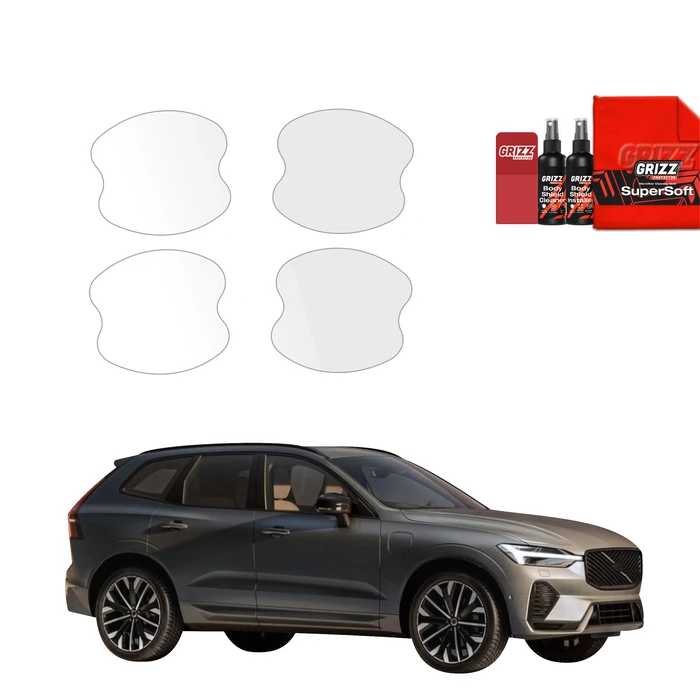 GrizzGlass BodyShield Protective Film For Door Handles Volvo XC60 (2025-2026) [4in1]