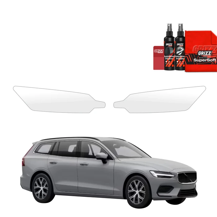 GrizzGlass BodyShield Lamp Protection Film Volvo V60 (2026) [2in1]