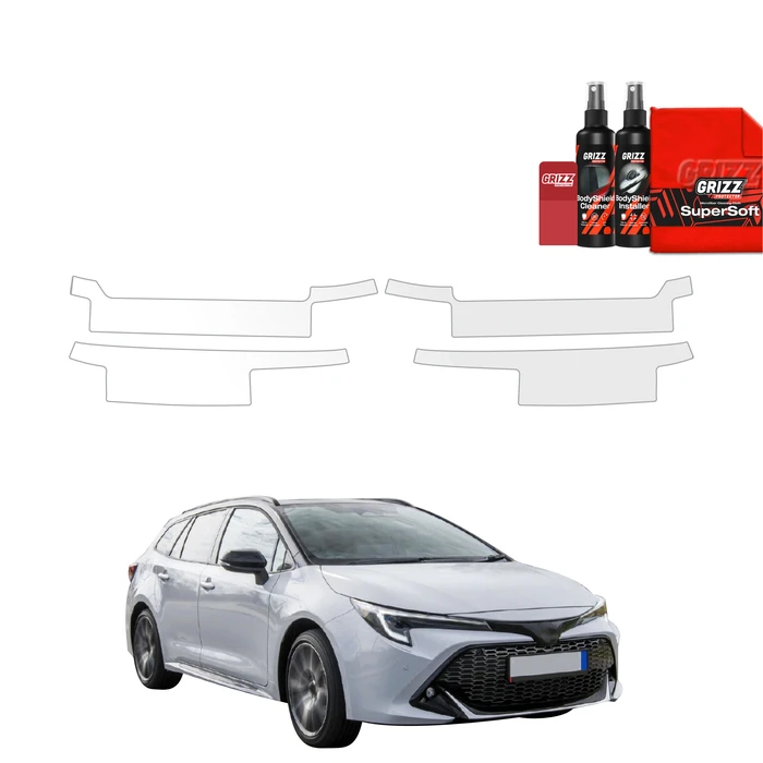GrizzGlass BodyShield Door Sill Protection Film Toyota Corolla Kombi (2019-2022) [4in1]