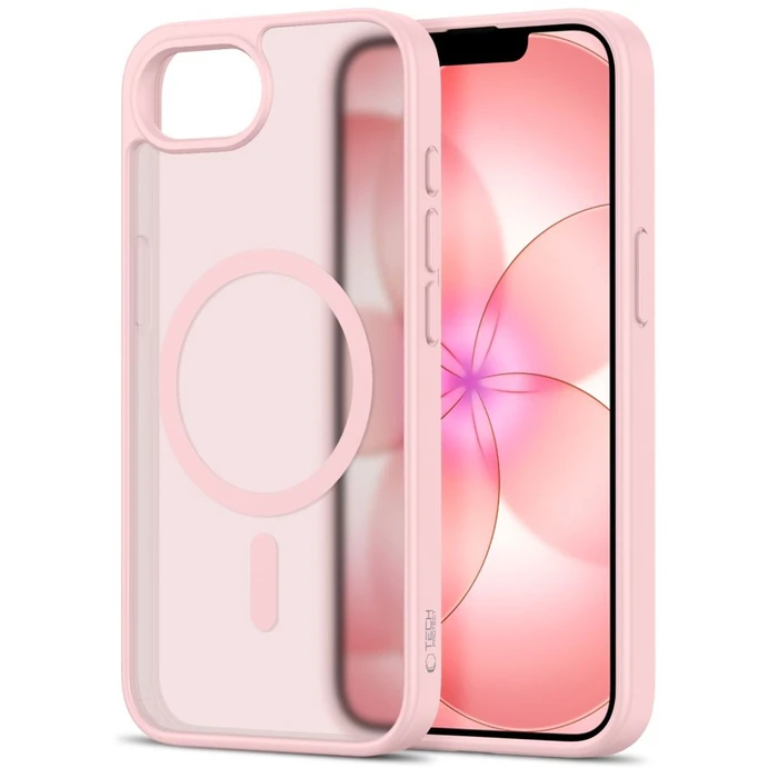Tech-Protect BasicMag MagSafe Apple iPhone 16e / 17e Matte Soft Pink