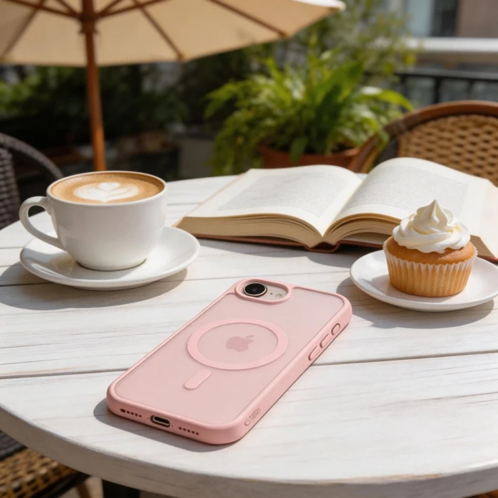 Tech-Protect BasicMag MagSafe Apple iPhone 16e / 17e Matte Soft Pink