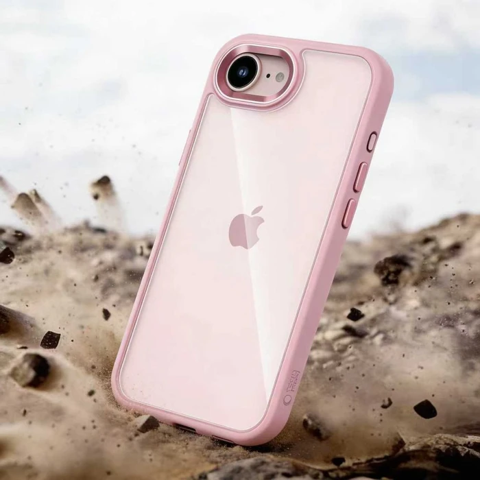 Tech-Protect Magmat Apple iPhone 16e / 17e Soft Pink/clear