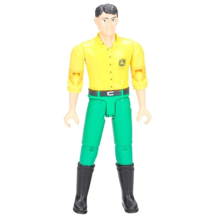 Όχημα Εργασίας Bruder John Deere Vehicle With Mower And Figurine