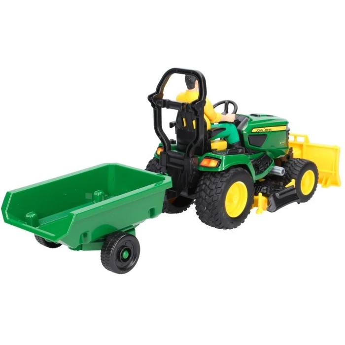 Όχημα Εργασίας Bruder John Deere Vehicle With Mower And Figurine