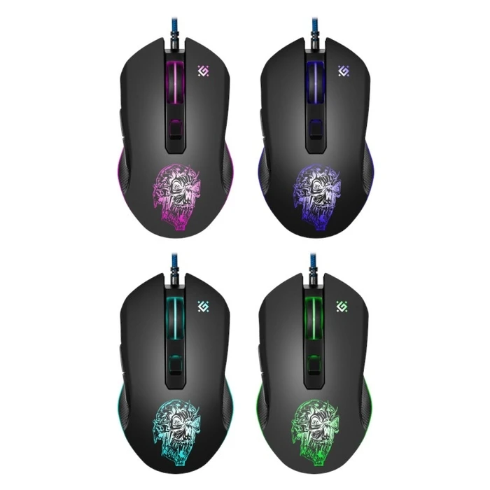 Ποντίκι Ενσύρματο Defender Gaming Slei Pnir Gm-927