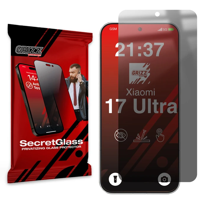 GrizzGlass SecretGlass Xiaomi 17 Ultra