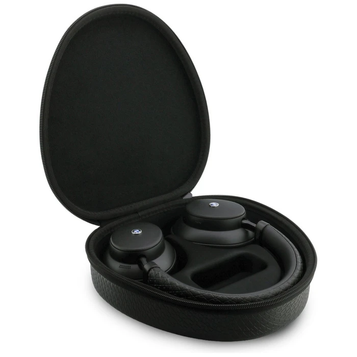 BMW Metal Logo MK Wireless over-ear Bluetooth ENC headphones black