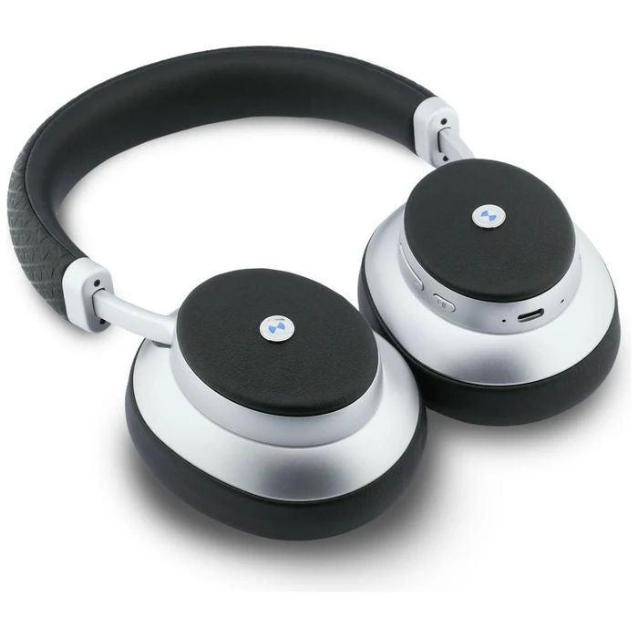 BMW Metal Logo MK Wireless over-ear Bluetooth ENC headphones silver