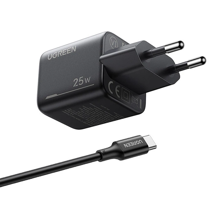 UGREEN X517 25W USB-C GaN Wall Charger + 1m Cable