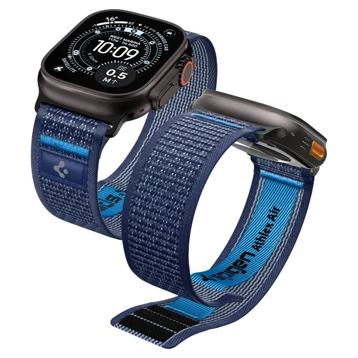 Spigen Athlex Air 2 Apple Watch 8 / 9 / 10 / 11 / SE / Ultra 44 / 45 / 46 / 49mm Active Navy Blue