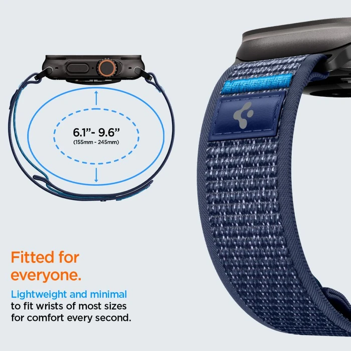 Spigen Athlex Air 2 Apple Watch 8 / 9 / 10 / 11 / SE / Ultra 44 / 45 / 46 / 49mm Active Navy Blue