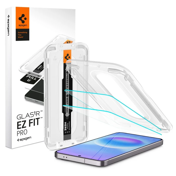 Spigen Glas.tr ez Fit Pro Samsung Galaxy A57 5G Clear [2 PACK]