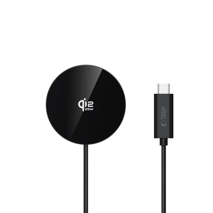 Tech-Protect A50 Magnetic MagSafe Wireless Charger 25W Qi2.2 Black