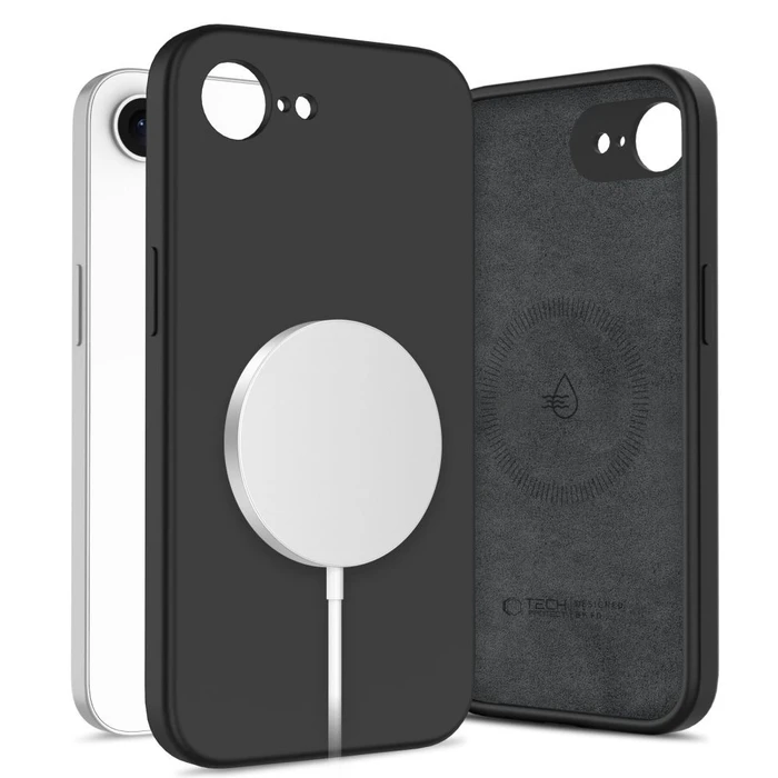 Tech-Protect Silicone MagSafe Apple iPhone 16e / 17e Black